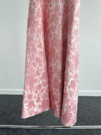 The Vampire's Wife Pink Glinda Floral Brocade - House Of Huntington