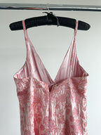 The Vampire's Wife Pink Glinda Floral Brocade - House Of Huntington