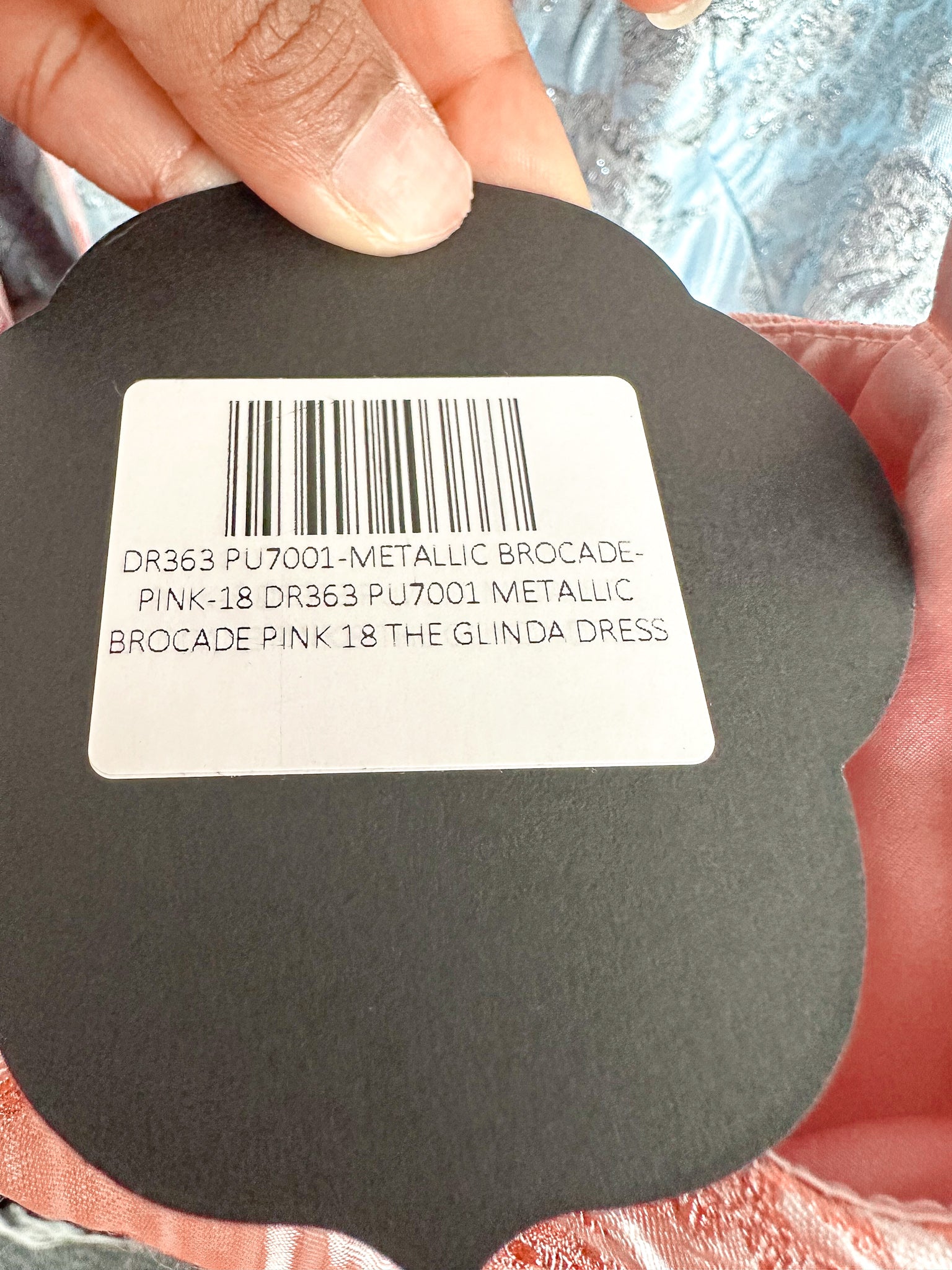 The Vampire's Wife Pink Glinda Floral Brocade - House Of Huntington