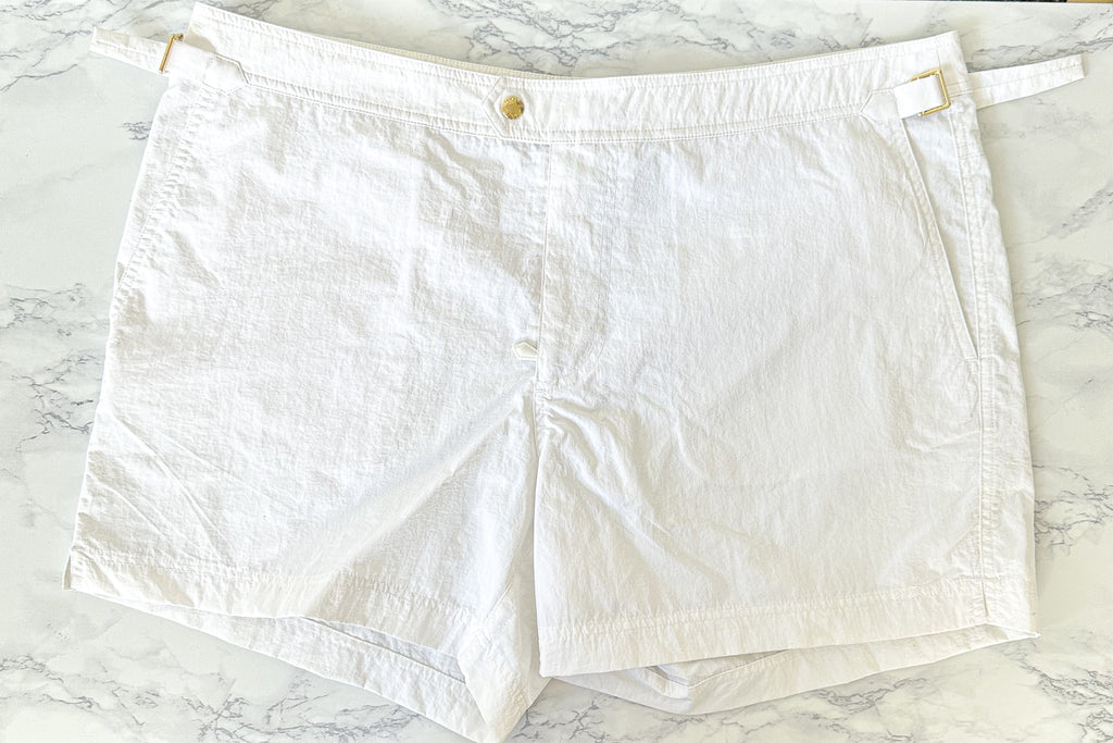 Tom Ford White Swim Shorts