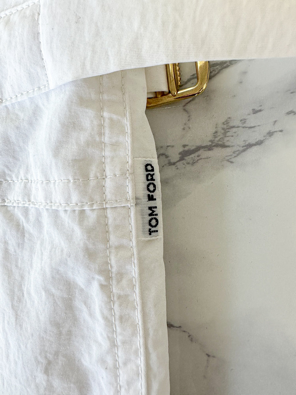 Tom Ford White Swim Shorts