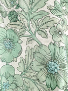 The Vampire's Wife The Persuasion Linen Floral Green High Waist Shorts - House Of Huntington