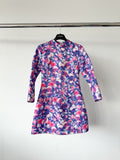 Dolce & Gabbana Floral Brocade Long Sleeve Dress
