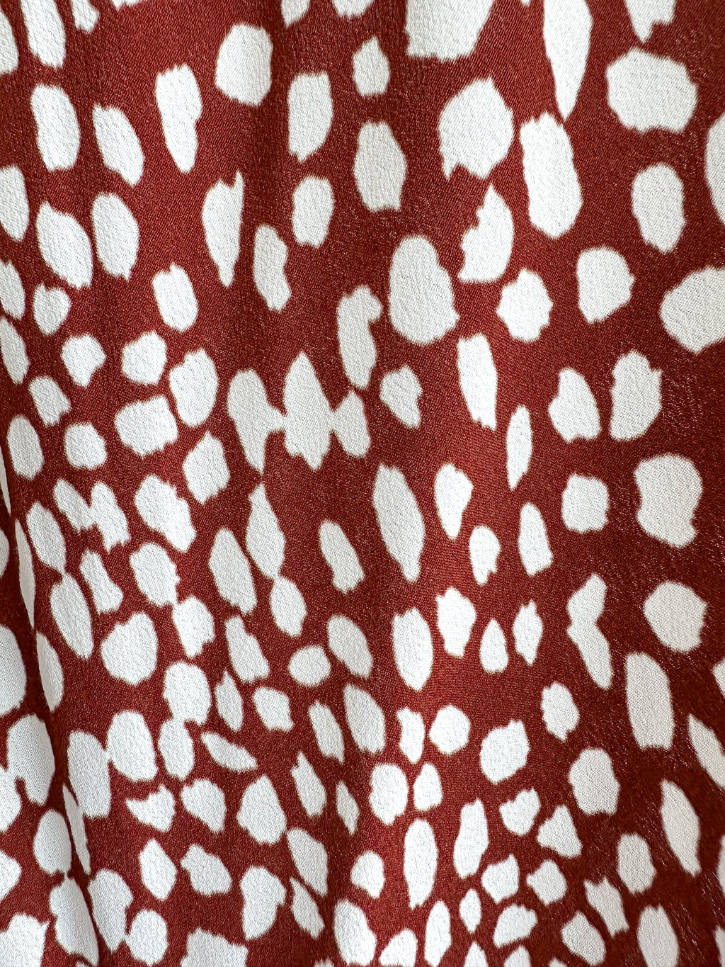 Rixo London Jess Spotted Puff Sleeve Brown Summer Maxi Dress - House Of Huntington