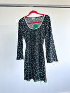 Rixo London Celeste Silk Ditsy Floral Print Summer Mini Dress - House Of Huntington