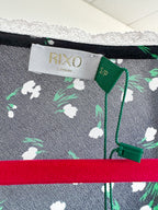 Rixo London Celeste Silk Ditsy Floral Print Summer Mini Dress - House Of Huntington