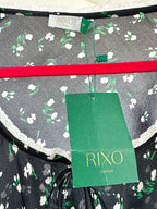 Rixo London Celeste Silk Ditsy Floral Print Summer Mini Dress - House Of Huntington