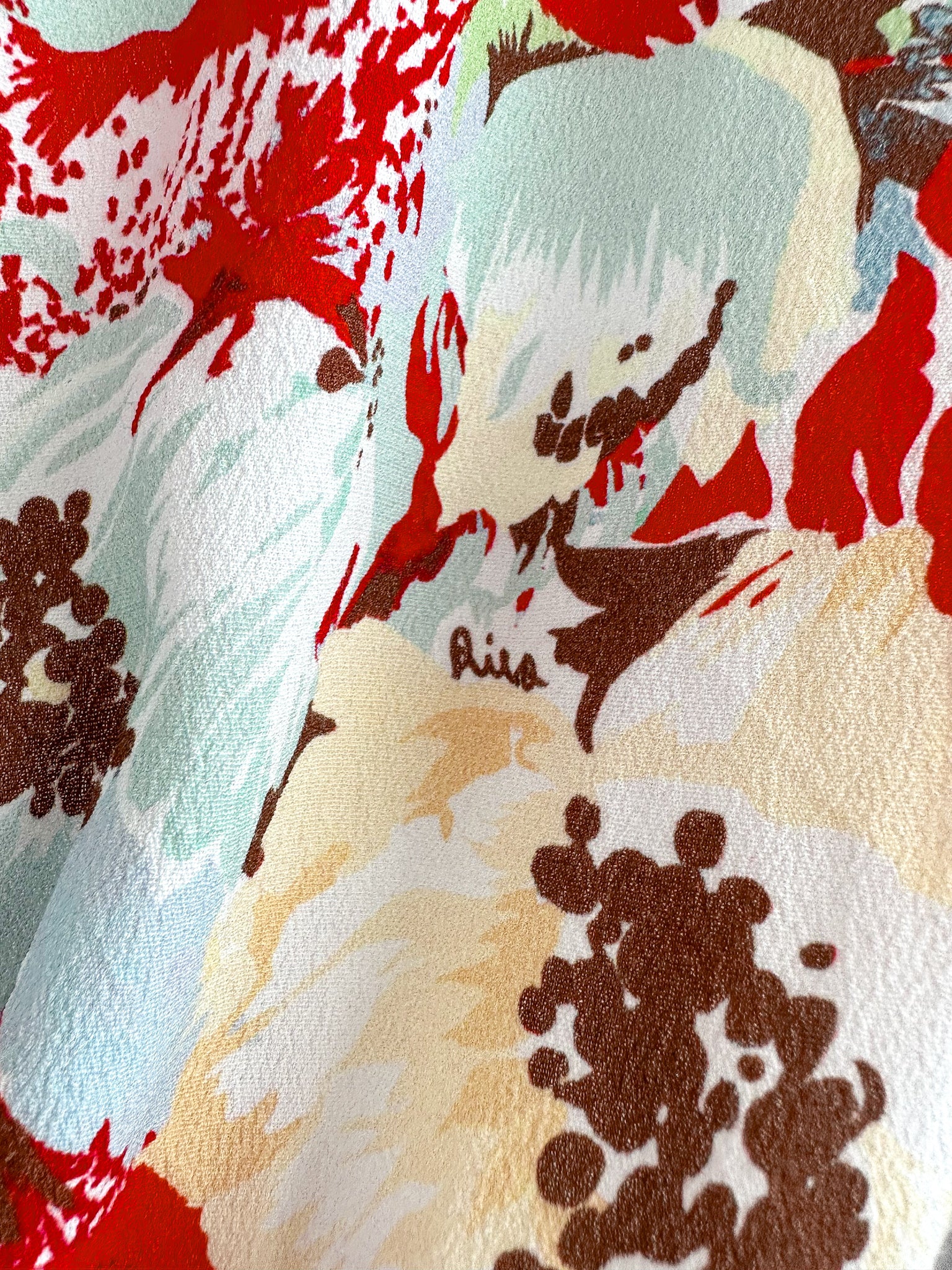 Rixo London Jules Poppies Floral Print Button Front V-Neck Summer Mini Dress - House Of Huntington