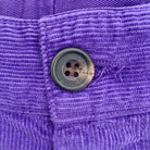 Drake's Purple Needle Cord Cotton Corduroy Chino Shorts - House Of Huntington