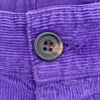 Drake's Purple Needle Cord Cotton Corduroy Chino Shorts - House Of Huntington