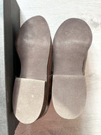 Private White V.C Brown Leather Derby Shoes - House Of Huntington