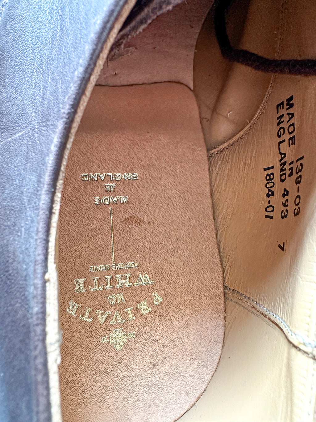 Private White V.C Brown Leather Derby Shoes - House Of Huntington