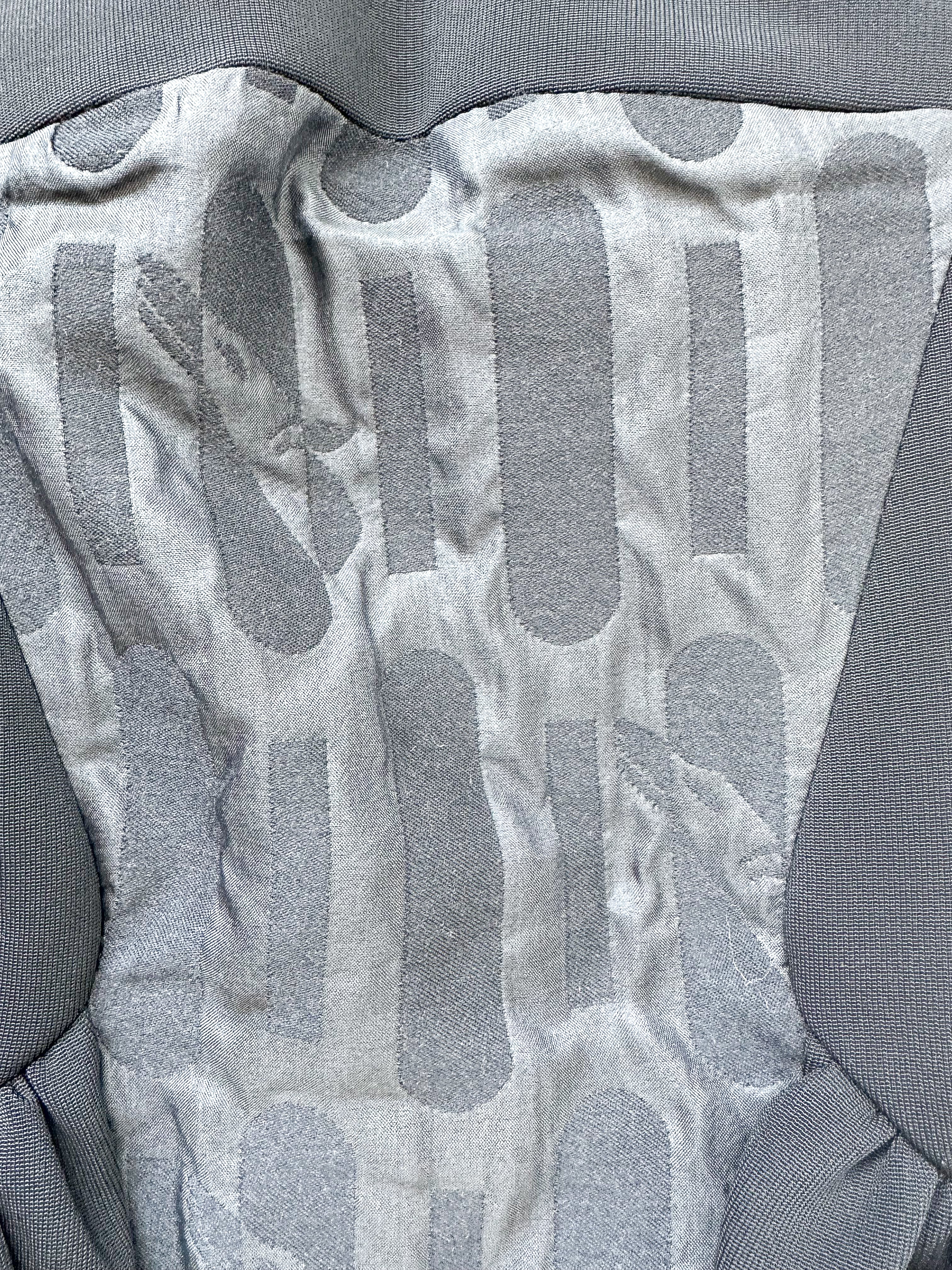 DAVID KOMA Black Peplum Print Front Strapless Dress - House Of Huntington