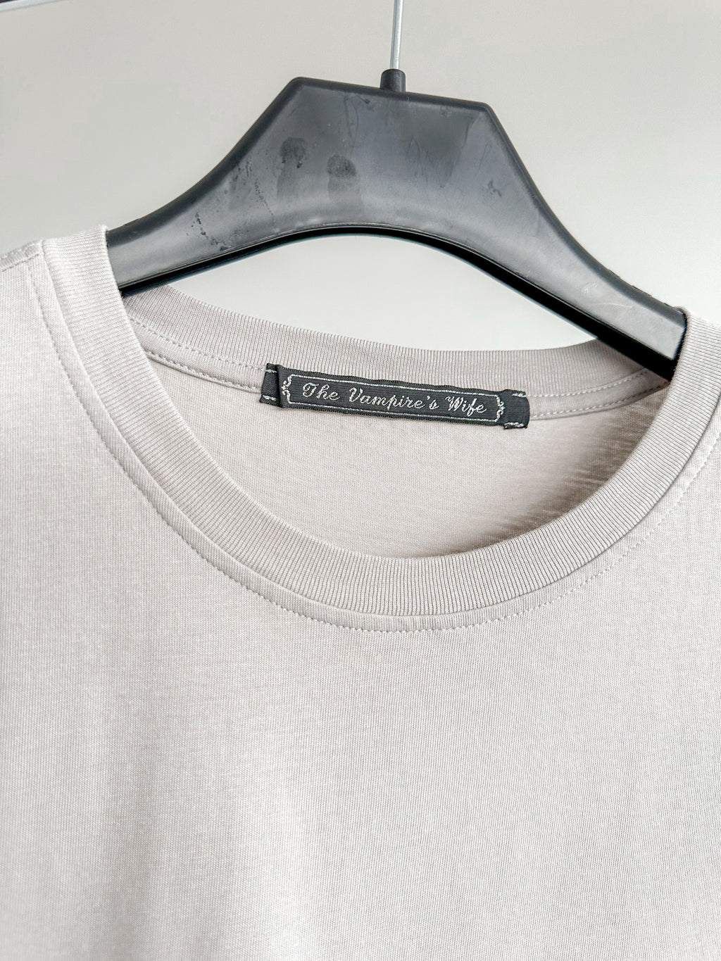 The Vampire's Wife Grey Organic Cotton Tee T-Shirt - House Of Huntington