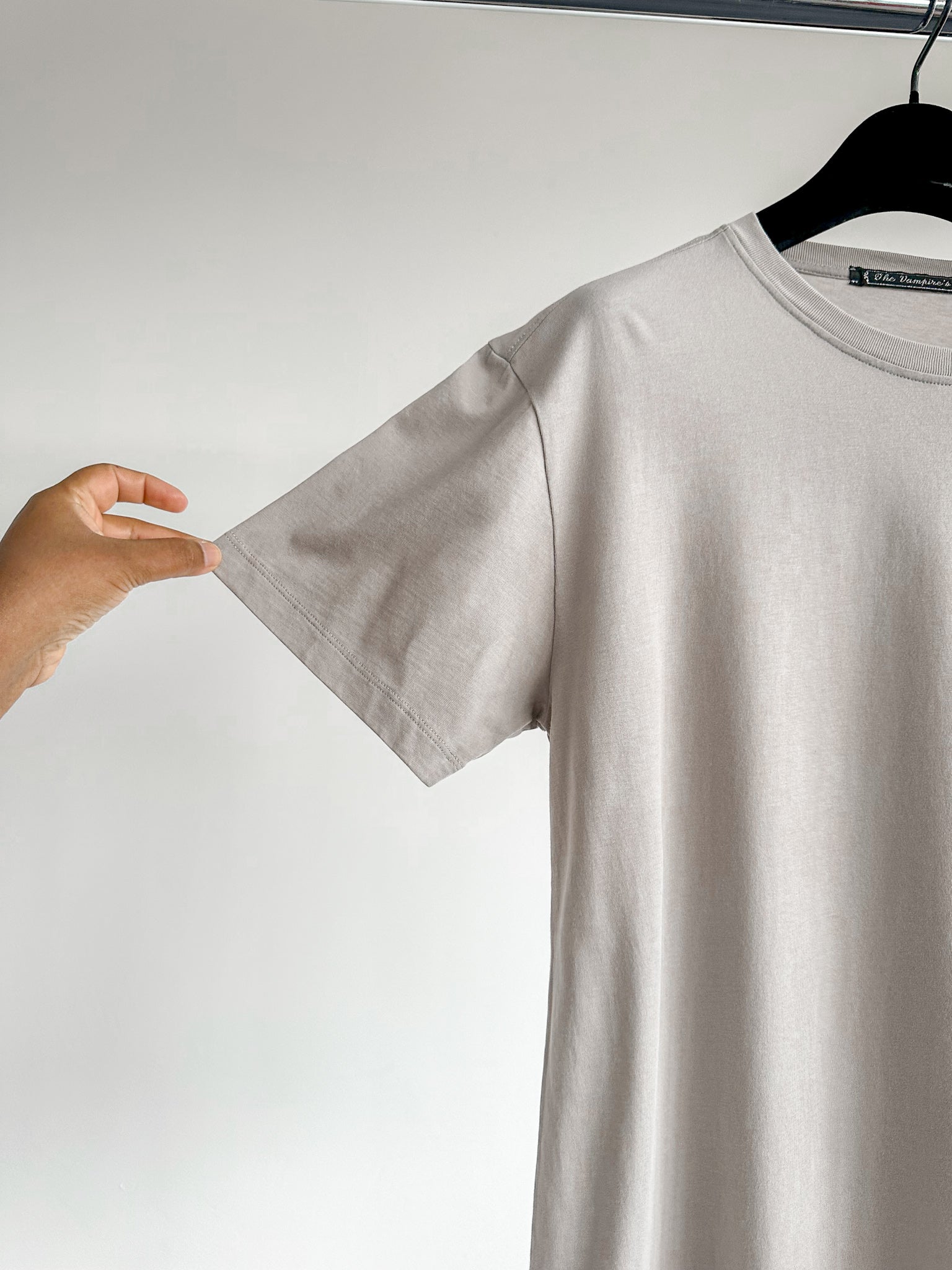 The Vampire's Wife Grey Organic Cotton Tee T-Shirt - House Of Huntington