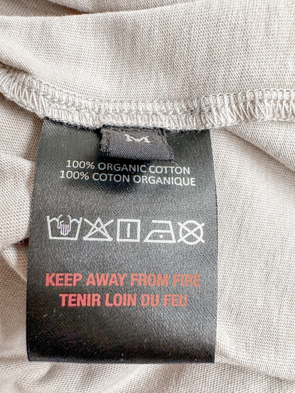 The Vampire's Wife Grey Organic Cotton Tee T-Shirt - House Of Huntington