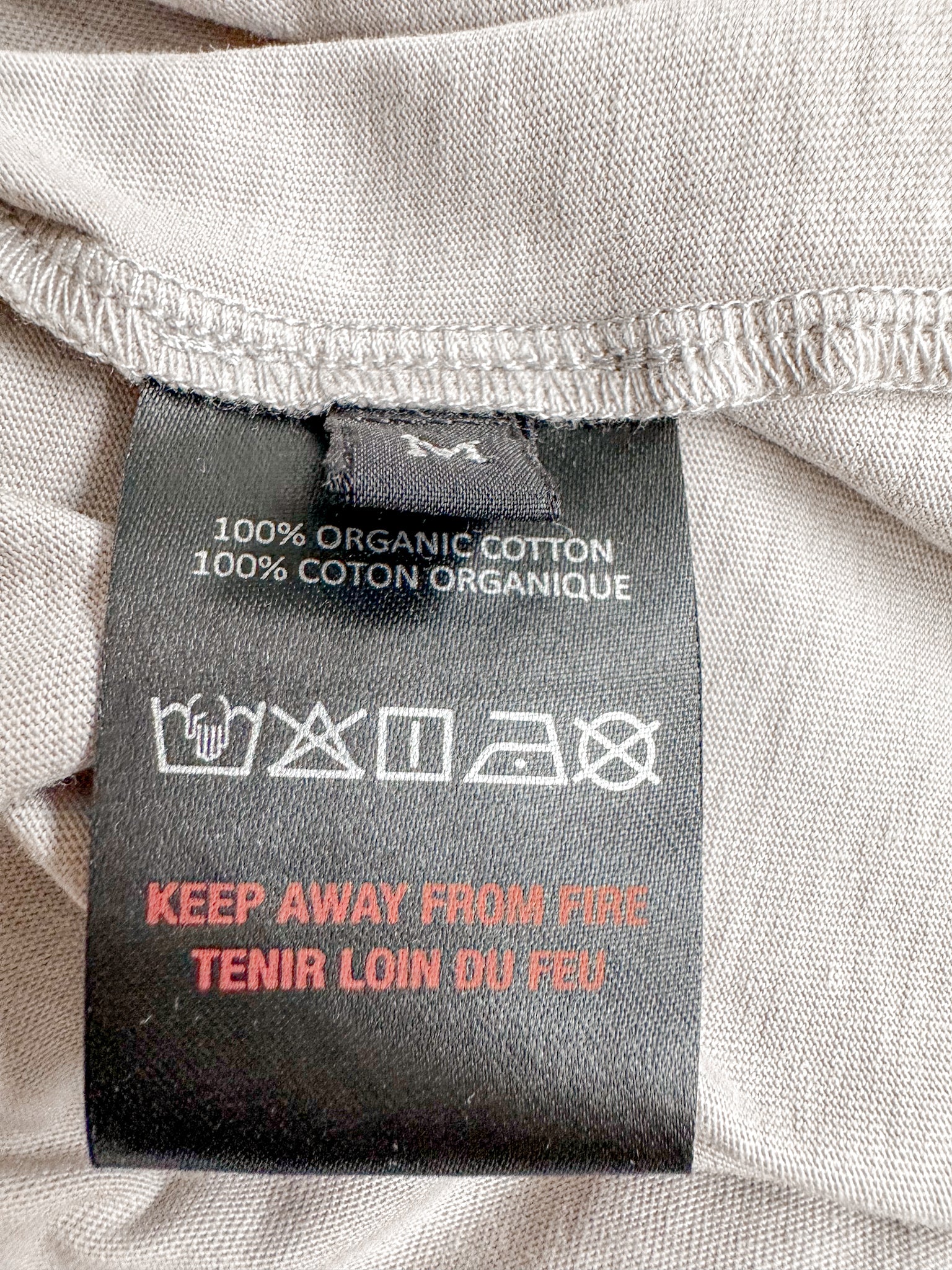 The Vampire's Wife Grey Organic Cotton Tee T-Shirt - House Of Huntington