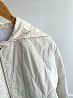 Drake's Tropical Liner Jacket SAMPLE in White - House Of Huntington