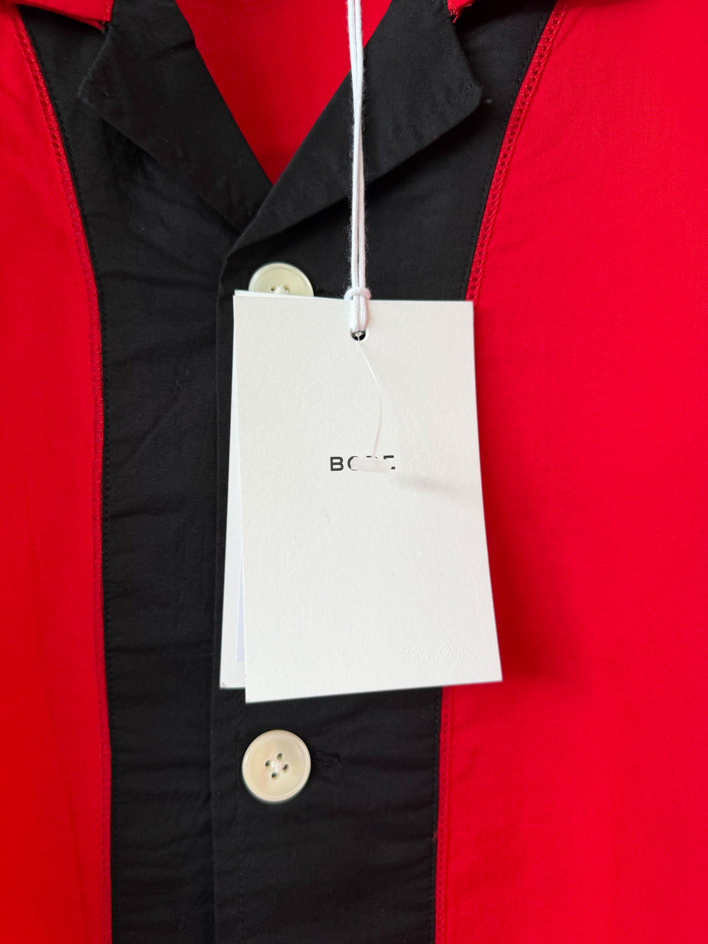 Bode Pointer Short Sleeve Shirt Red