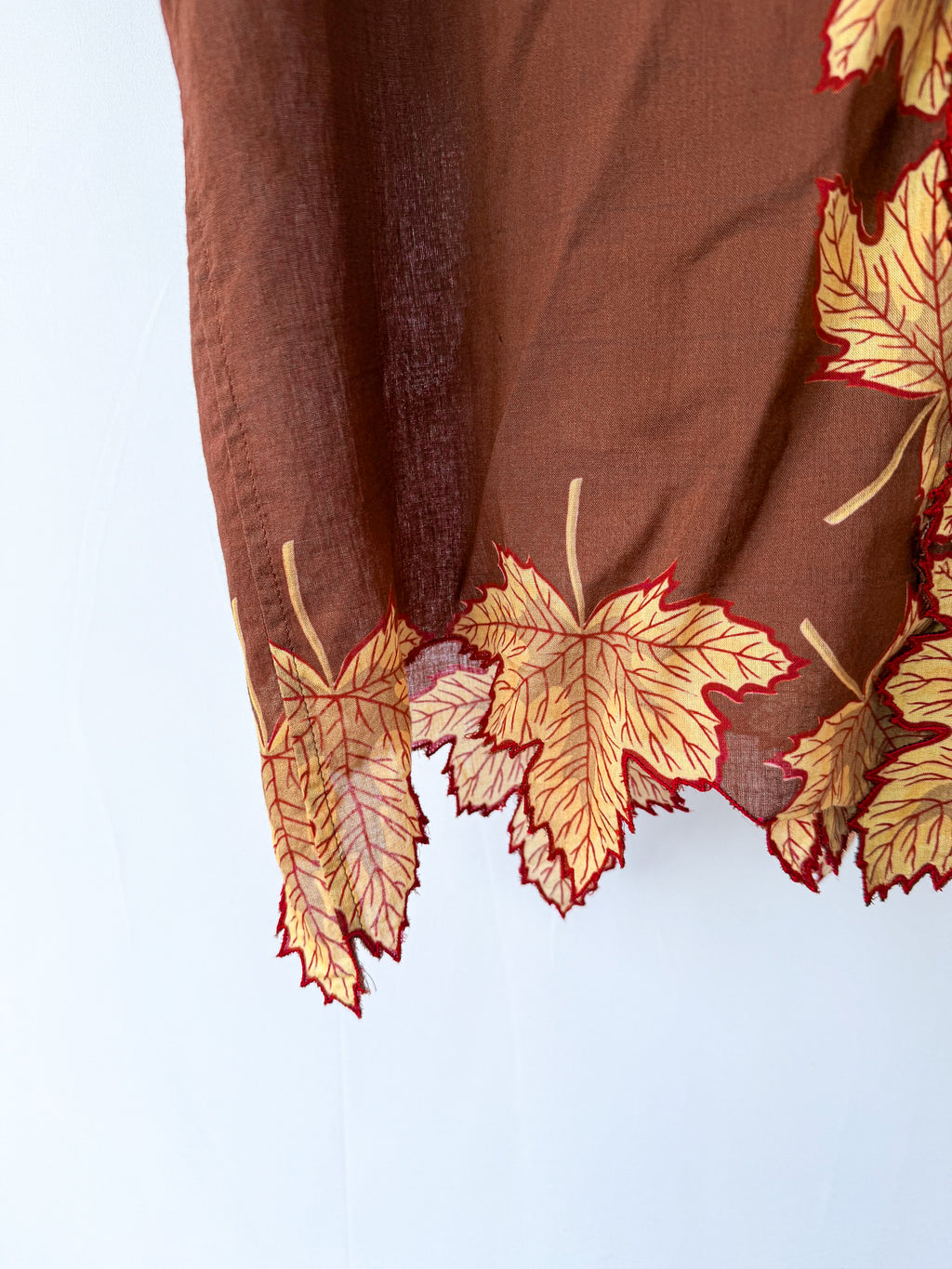 Bode Harvest Floor Short Shirt Brown