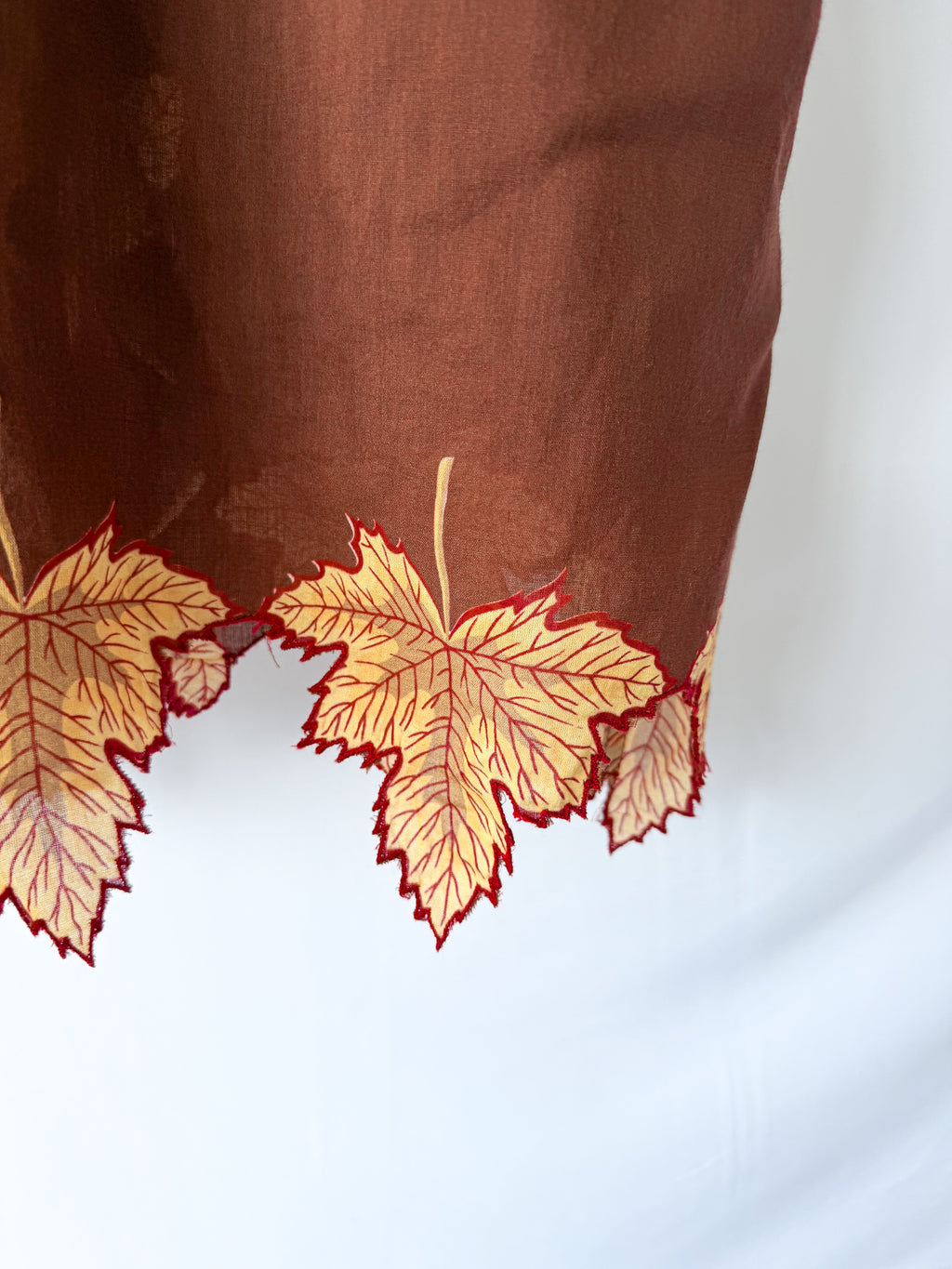 Bode Harvest Floor Short Shirt Brown