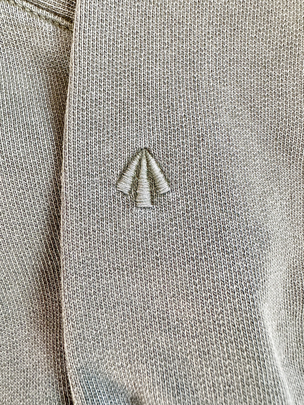 Nigel Cabourn Green Embroidered Arrow Zip Hoodie Jacket - House Of Huntington