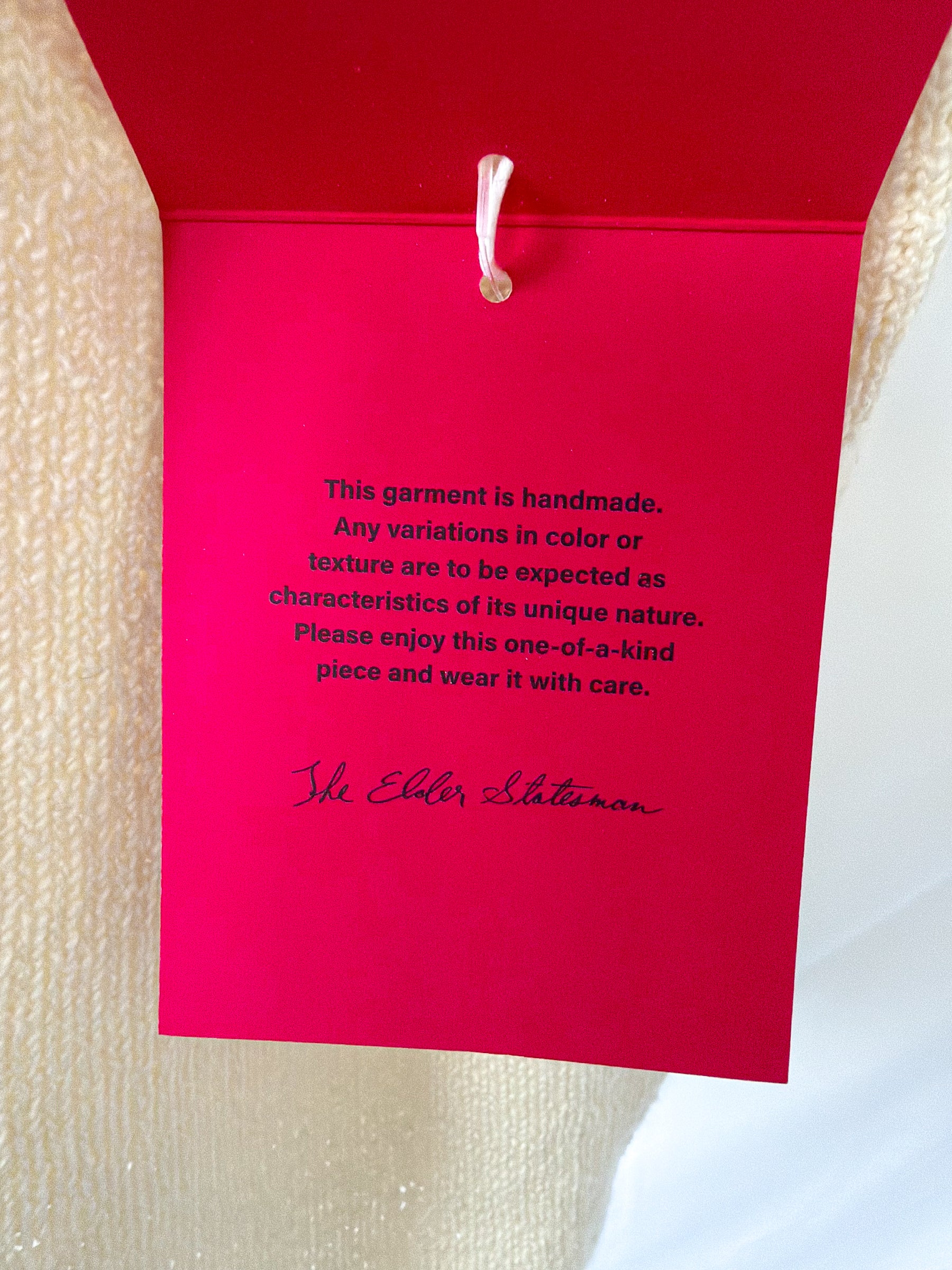 Elder Statesman Nora Lite Knitted Tee In Beige