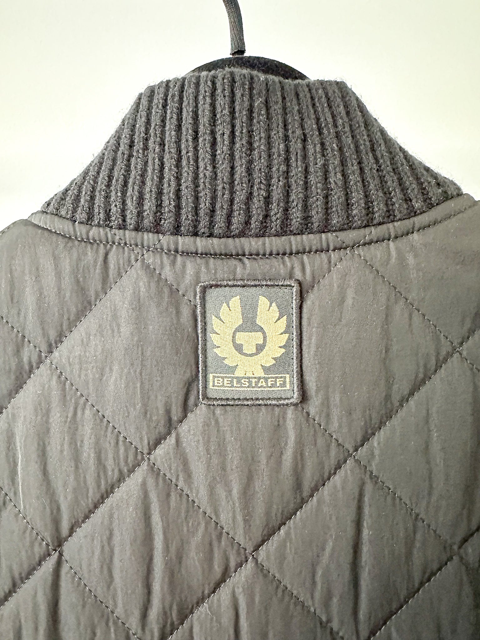 Belstaff Black Quilted Gilet Jacket