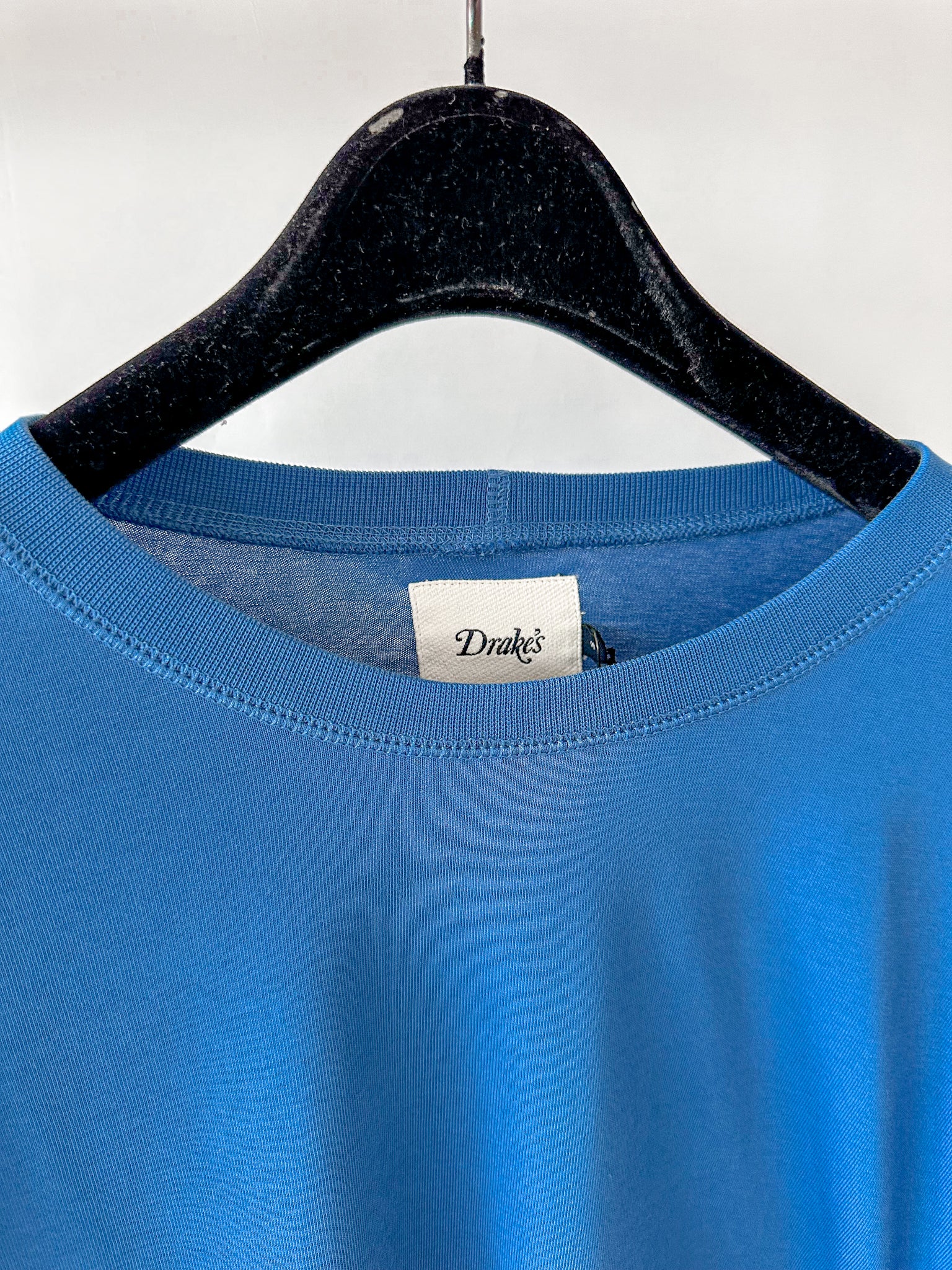 Drake's Dutch Blue Short Sleeve Hiking Tee Shirt