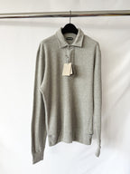 Tom Ford Grey Half Button Pull Over Sweatshirt