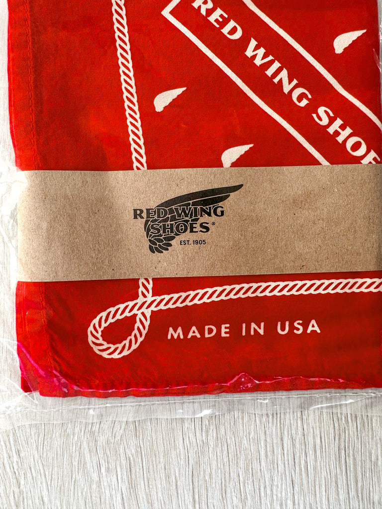 Red Wing Shoes Heritage Bandana - House Of Huntington