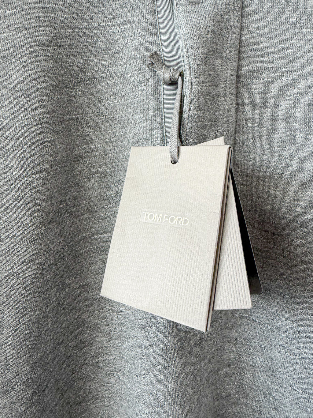 Tom Ford Grey Half Button Pull Over Sweatshirt