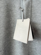 Tom Ford Grey Half Button Pull Over Sweatshirt