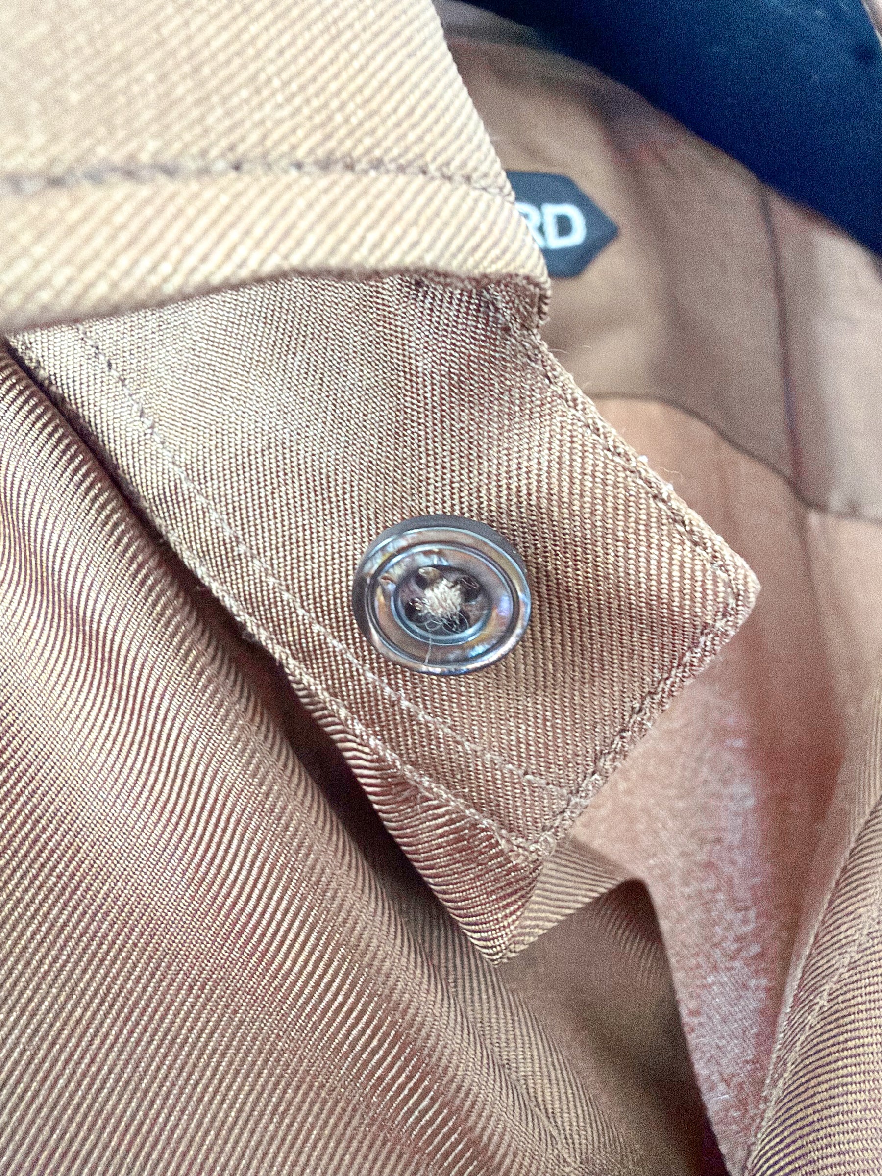 Tom Ford Brown Silk Shirt