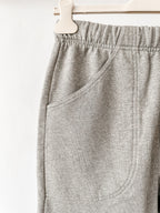 Drake's Grey D Flag Emblem Pocket Detail Cotton Jogger Bottoms