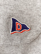 Drake's Grey D Flag Emblem Pocket Detail Cotton Jogger Bottoms