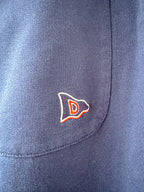 Drake's Navy Cotton Jogging Bottoms