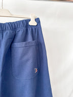 Drake's Navy Cotton Jogging Bottoms