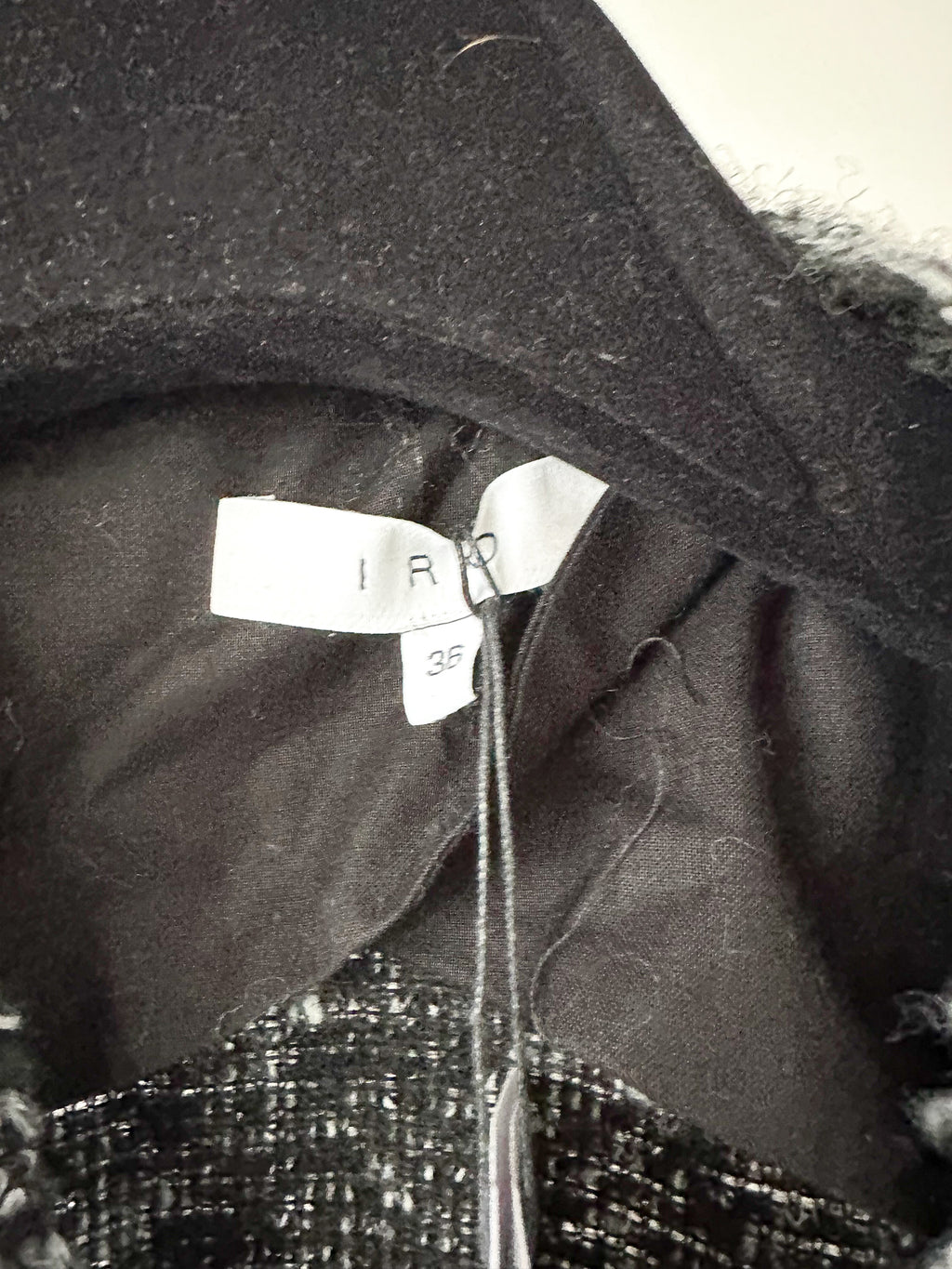 IRO Boucle Campi 垂坠前门襟针织夹克