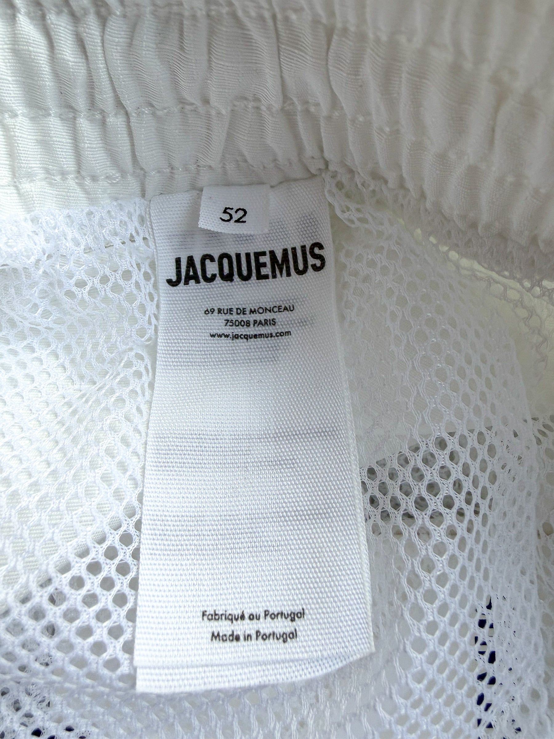 Jacquemus White Swim shirts Maillot Pingo White