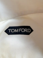 Chemise en soie crème Tom Ford