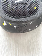 NAKED WOLFE Black Wolfe Embossed Graffiti Army Mesh Sandals Slide - House Of Huntington