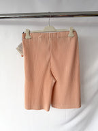 Issey Miyake Pleats Please Peach Shorts