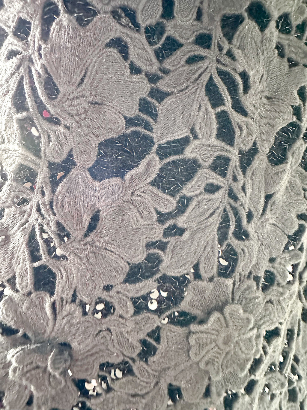 Richard Quinn Margot Pink Ruffle One Shoulder Overlay Black Silk Lace Mini Dress - House Of Huntington