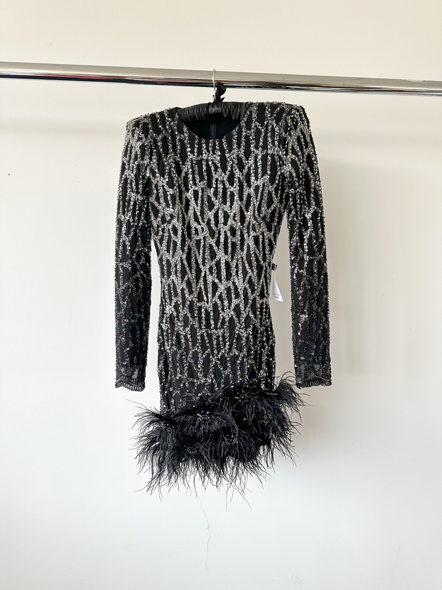 nadine merabi beaded dress Nadine Merabi Elle White Dress 12
