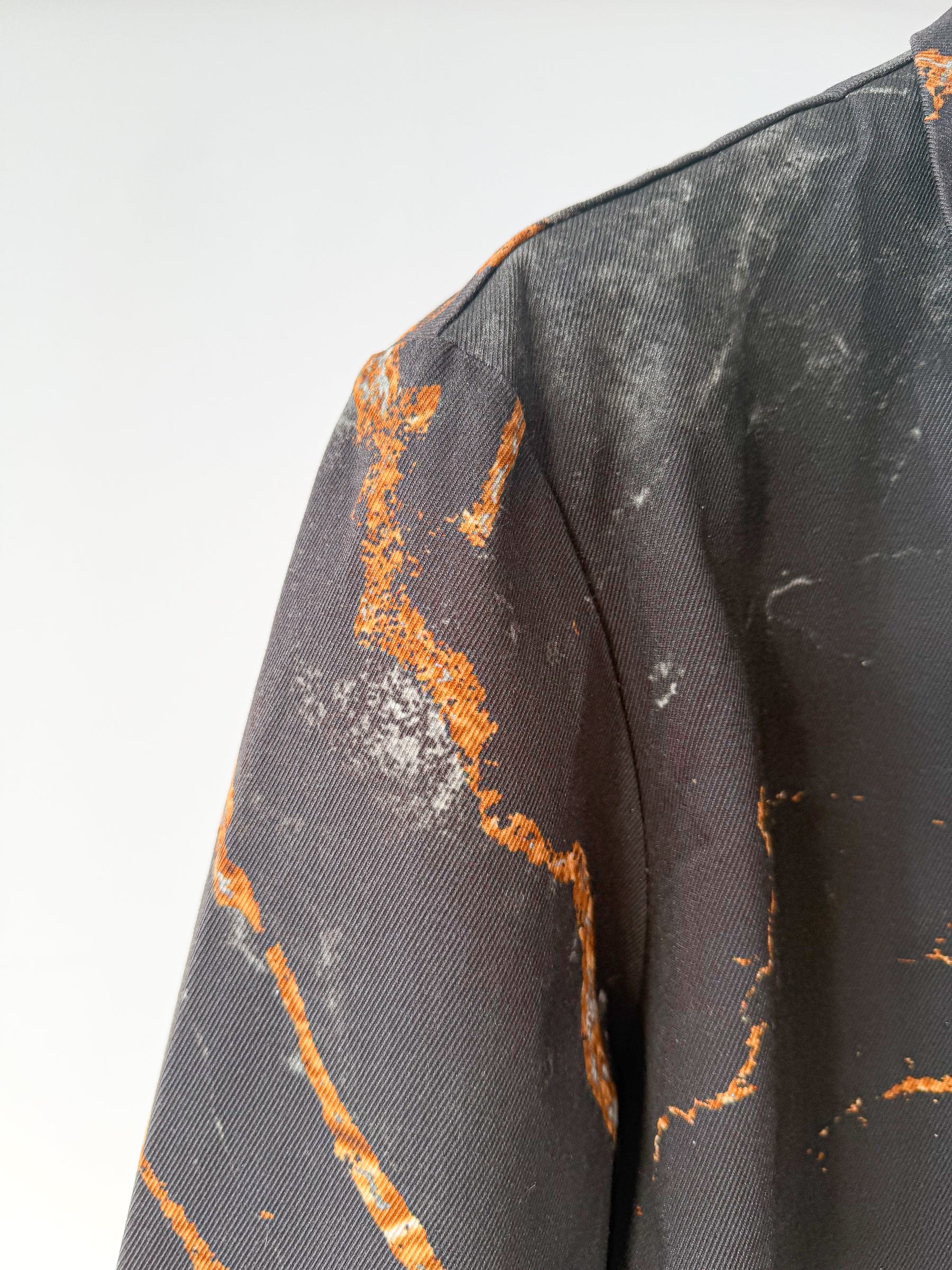 Barena Cotton Canvas Over Shirt Jacket In Black