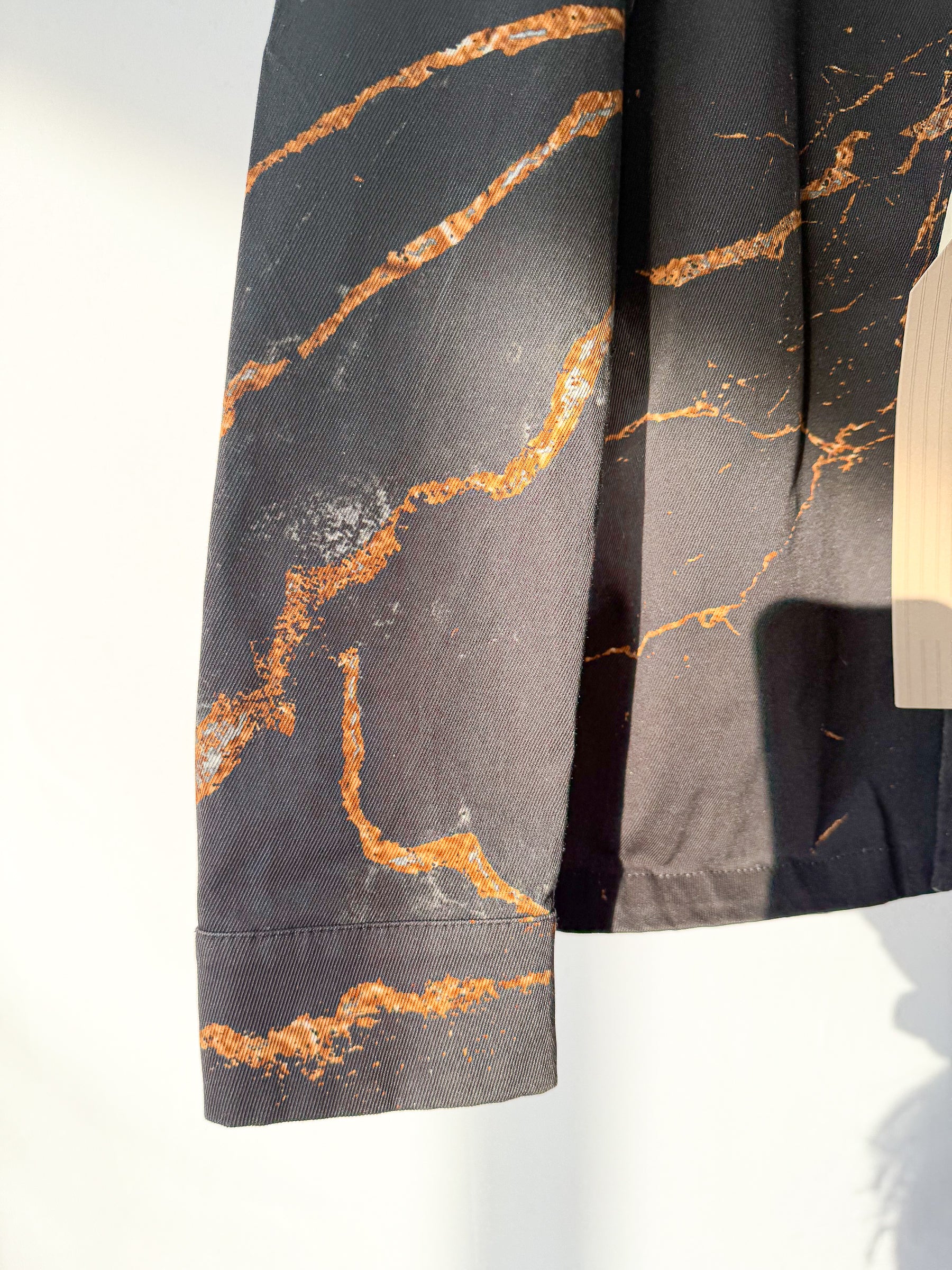 Barena Cotton Canvas Over Shirt Jacket In Black