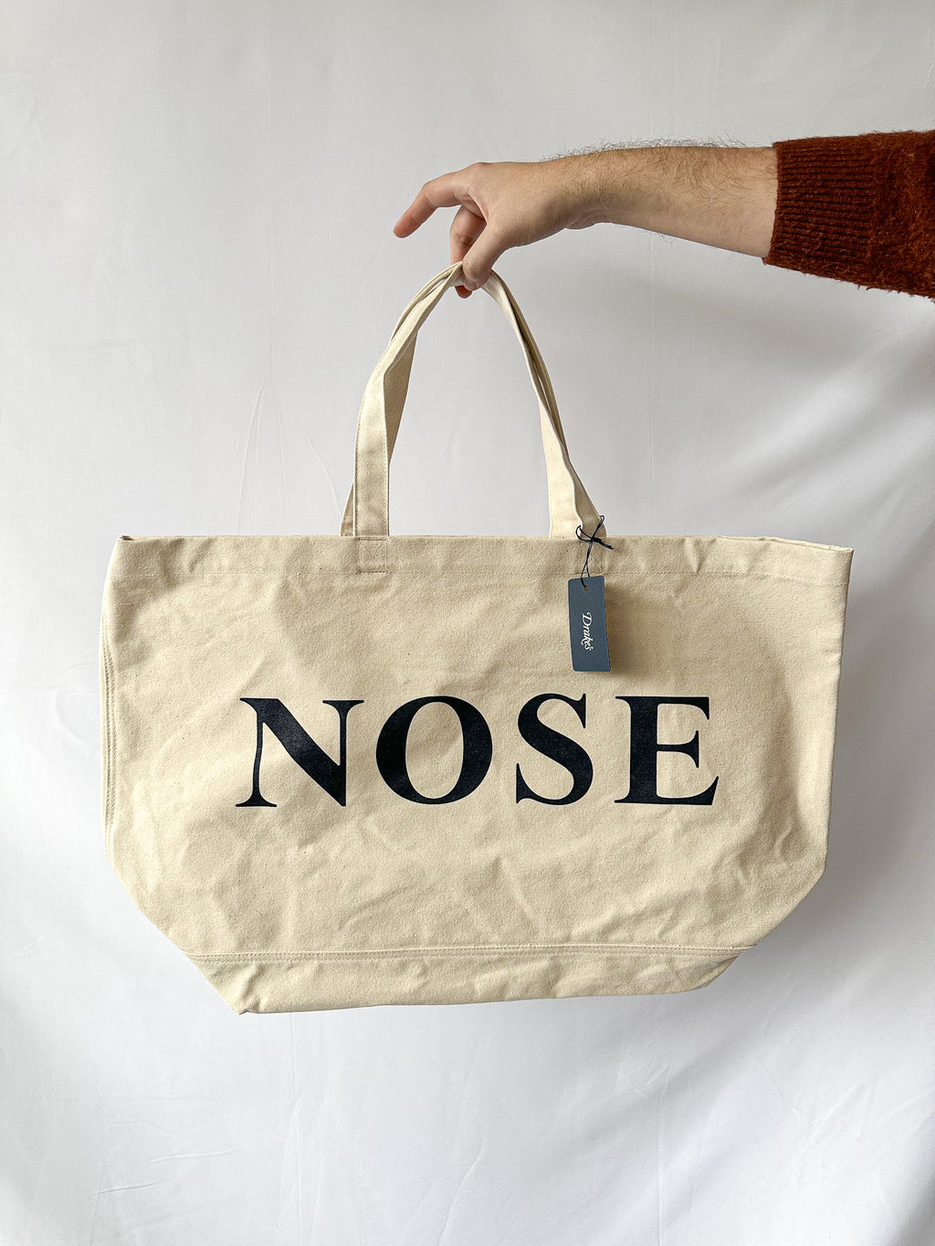 Drake's X St John Ecru Tote Bag