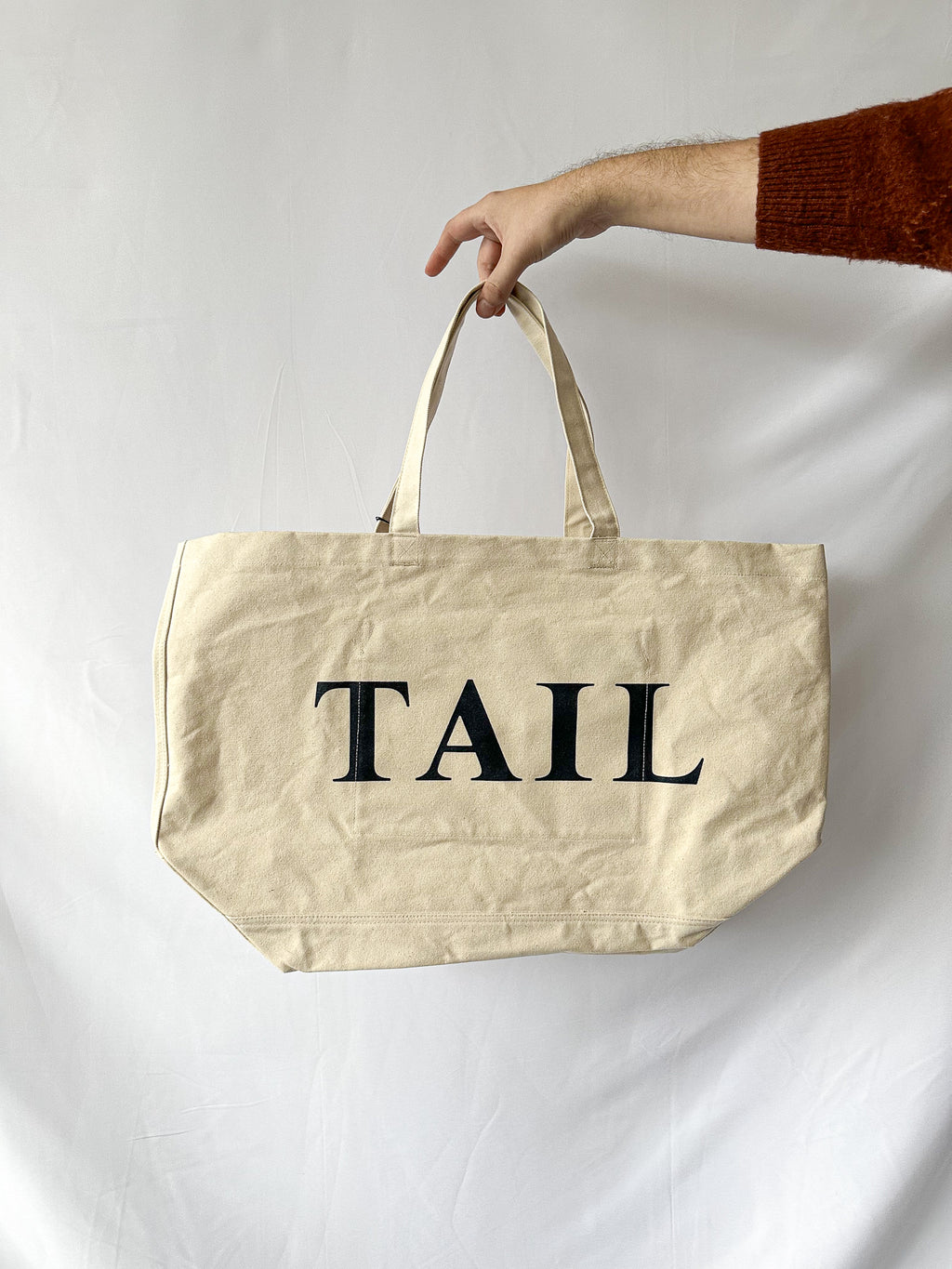 Drake's X St John Ecru Tote Bag