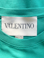 Valentino Green 'Chez Valentino' Print T-shirt